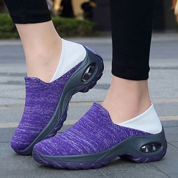 ASVERD | knit flyknit slip-on lightweight sneakers - Picture 10 of 10